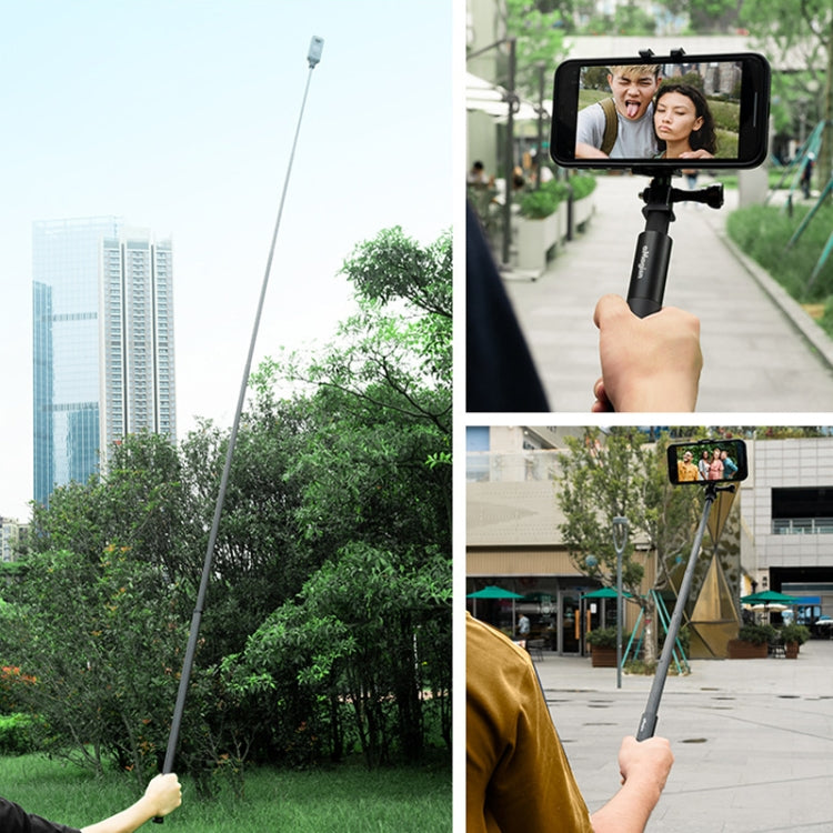 aMagisn 70cm Invisible Straight Pull Selfie Stick Sports Camera Accessories, Specification: Rod+1/4 Turn 3 Jaw+Screw+Phone Clip - Extendable Pole by aMagisn | Online Shopping South Africa | PMC Jewellery | Buy Now Pay Later Mobicred