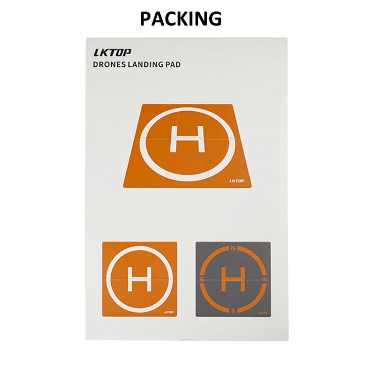 LKTOP 65cm Drone Universal Landing Pad Double-sided Waterproof Foldable RC Aircraft Launch Mat - Parking Apron by LKTOP | Online Shopping South Africa | PMC Jewellery | Buy Now Pay Later Mobicred