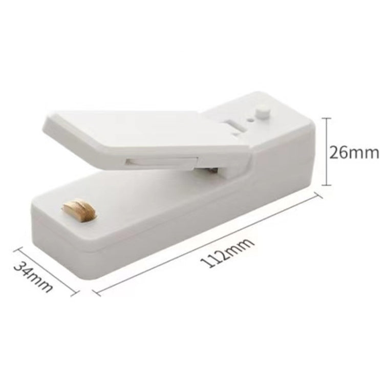 USB Charging Mini Magnetic Sealing Machine Portable Sealing Clip Food Moisture-proof Sealer(White) - Preservation Supplies by PMC Jewellery | Online Shopping South Africa | PMC Jewellery | Buy Now Pay Later Mobicred