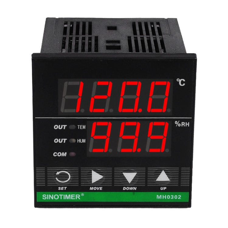 SINOTIMER MH0302 Intelligent High Precision Temperature Humidity Controller Digital Display Temperature and Humidity Meter - Thermostat & Thermometer by SINOTIMER | Online Shopping South Africa | PMC Jewellery | Buy Now Pay Later Mobicred