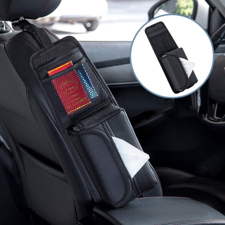 Car Seat Side Storage Hanging Bag Tissue Box, Model: H322 Grain Pattern - Stowing Tidying by PMC TechLife | Online Shopping South Africa | PMC TechLife | Buy Now Pay Later Mobicred