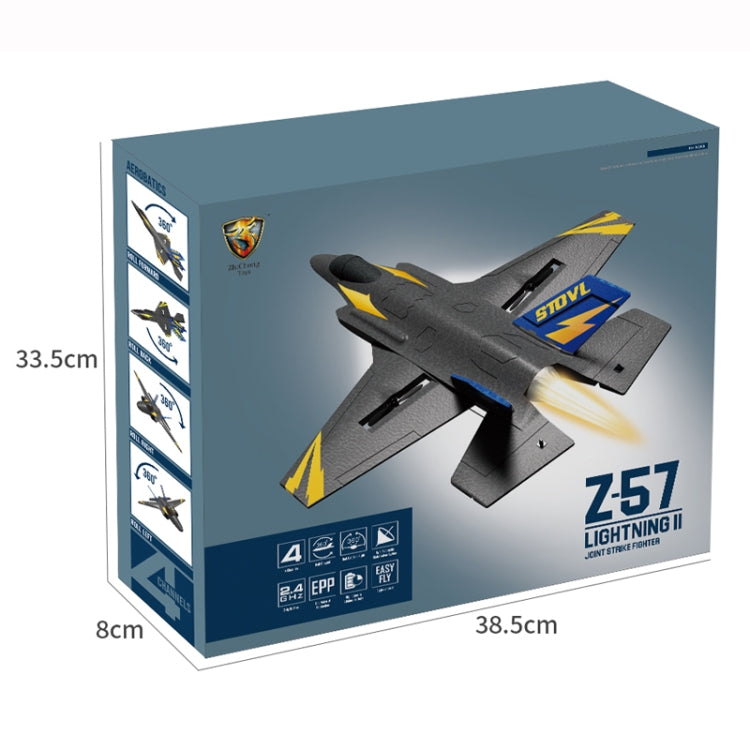 Z-57 4-channel Remote Control Stunt Tumbling Aircraft Glider Fixed-wing Foam Aircraft Model Single Battery - RC Aircrafts by PMC Jewellery | Online Shopping South Africa | PMC Jewellery | Buy Now Pay Later Mobicred