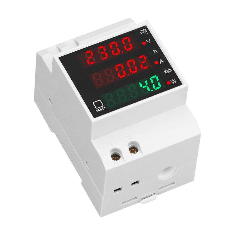 SINOTIMER SDM004 Din Rail AC Voltage Current Time Power Electricity Multi-Function Detection Meter - free shipping - PMC TechLife - Order now!