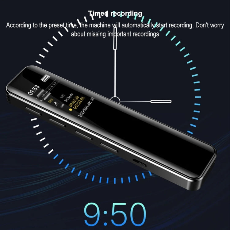 G1 0.96-Inch IPS Color Screen HD Smart Mini Noise Reduction Timer Recorder, Capacity: 16GB - Recording Pen by PMC TechLife | Online Shopping South Africa | PMC TechLife | Buy Now Pay Later Mobicred