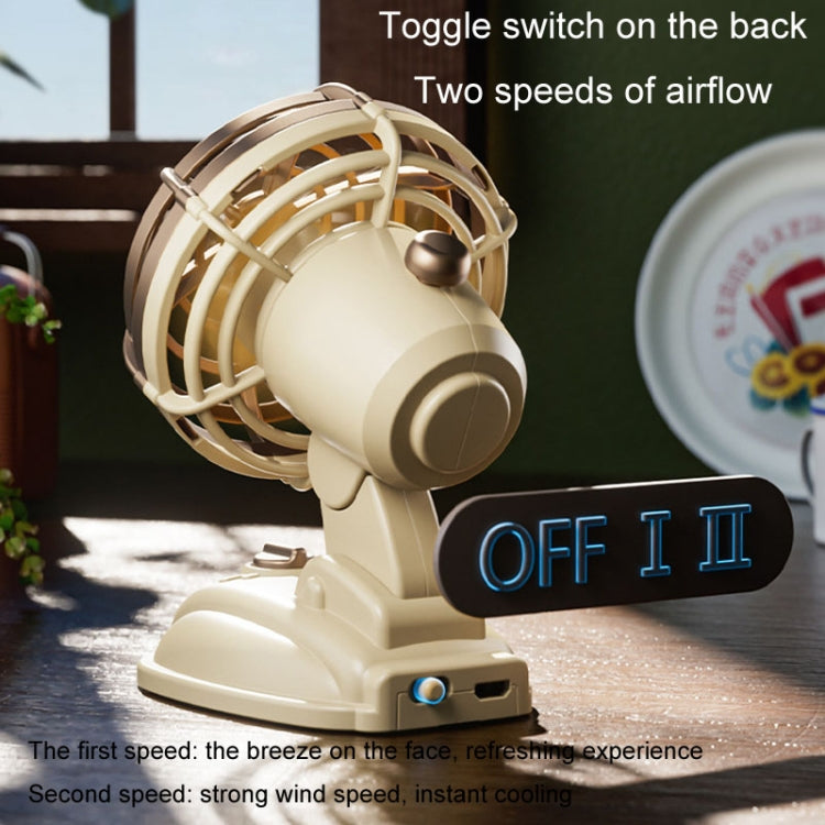 Mini Office Desktop Silent Electrical Fan Desktop Outdoor USB Retro Fan(Green) - free shipping - PMc TechLife - Order now!