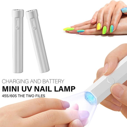 Small Portable Handheld Nail Polish Light Therapy Machine, Model: Rechargeable - Nail Dryers by PMC Jewellery | Online Shopping South Africa | PMC Jewellery | Buy Now Pay Later Mobicred