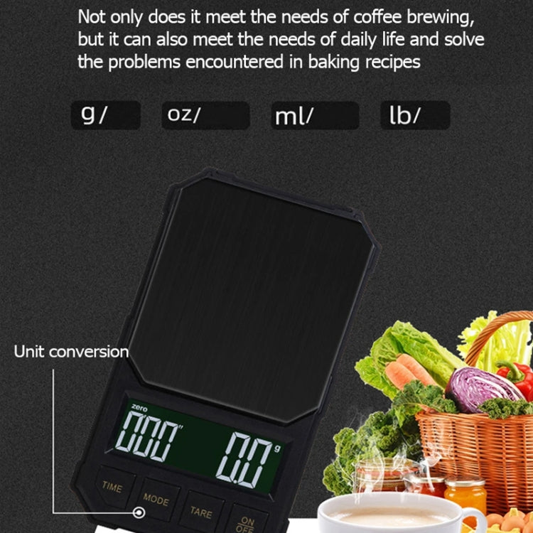 Battery Model 1kg/0.1g Portable Toolbox Digital Scale Jewelry Weighing Tool with Timing - Jewelry Scales by PMC Jewellery | Online Shopping South Africa | PMC Jewellery | Buy Now Pay Later Mobicred