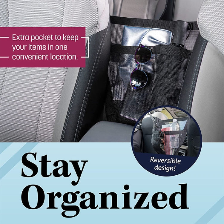 Car Storage Bag Multifunctional Pet Barrier Mesh Bag(Black) - Stowing Tidying by PMC TechLife | Online Shopping South Africa | PMC TechLife | Buy Now Pay Later Mobicred