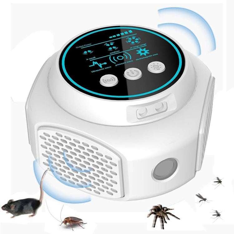 219 Intelligent Ultrasonic Multi-dimensional Frequency Conversion Home Indoor Mouse Repeller(White) - Repellents by PMC TechLife | Online Shopping South Africa | PMC TechLife | Buy Now Pay Later Mobicred