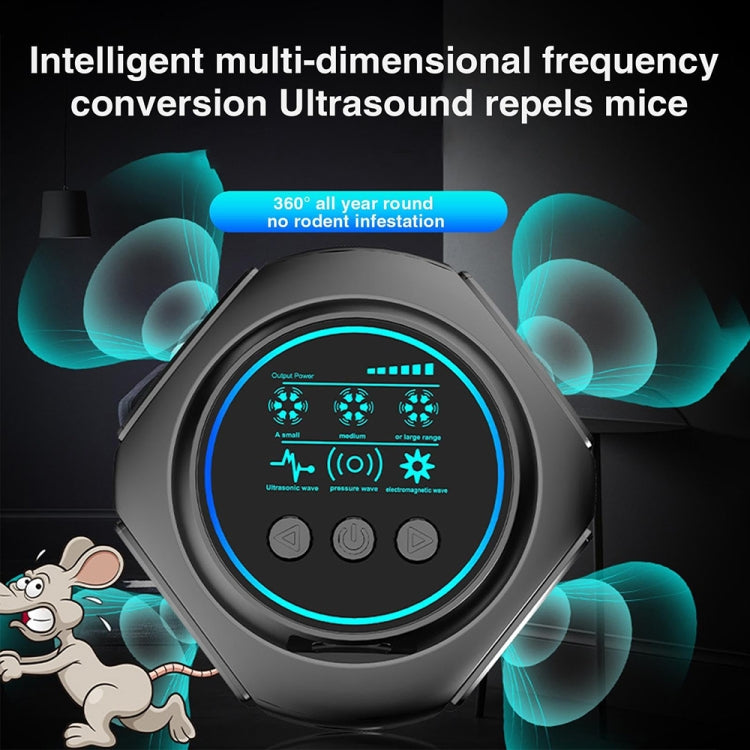 219 Intelligent Ultrasonic Multi-dimensional Frequency Conversion Home Indoor Mouse Repeller(White) - Repellents by PMC TechLife | Online Shopping South Africa | PMC TechLife | Buy Now Pay Later Mobicred