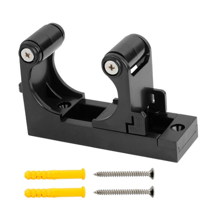 DEEMOUNT RCK-051 Road Bicycle Parking Buckle Wall Hook Mountain Bike Parking Buckle(Black) - Retaining Clips by DEEMOUNT | Online Shopping South Africa | PMC TechLife | Buy Now Pay Later Mobicred