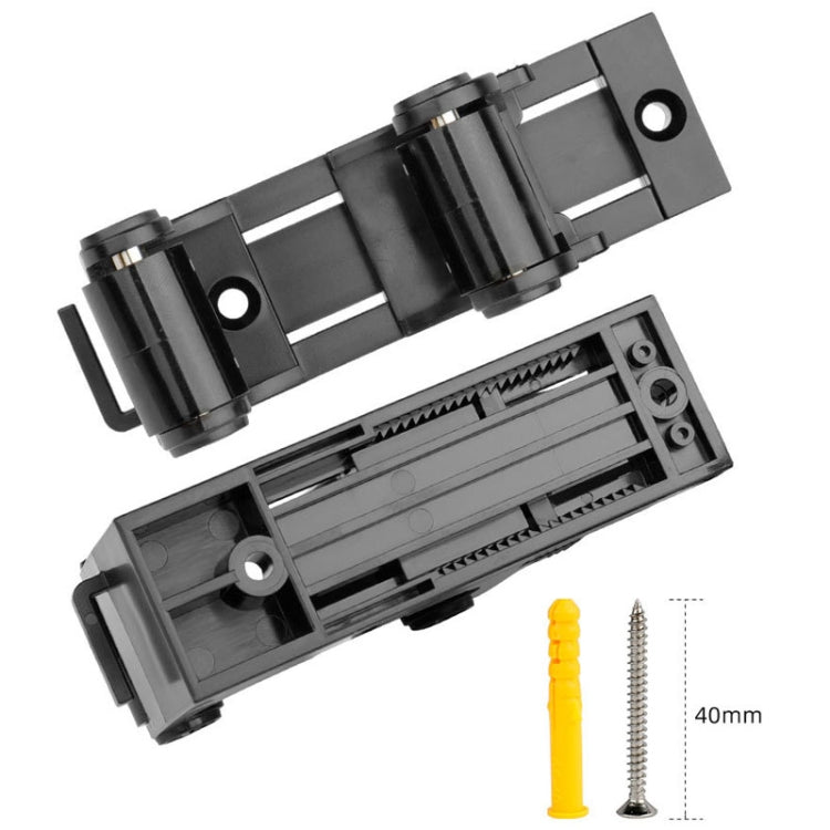 DEEMOUNT RCK-051 Road Bicycle Parking Buckle Wall Hook Mountain Bike Parking Buckle(Black) - Retaining Clips by DEEMOUNT | Online Shopping South Africa | PMC TechLife | Buy Now Pay Later Mobicred