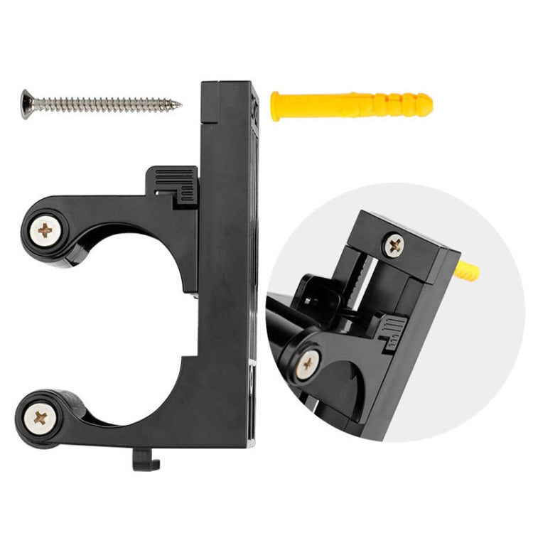 DEEMOUNT RCK-051 Road Bicycle Parking Buckle Wall Hook Mountain Bike Parking Buckle(Black) - Retaining Clips by DEEMOUNT | Online Shopping South Africa | PMC TechLife | Buy Now Pay Later Mobicred