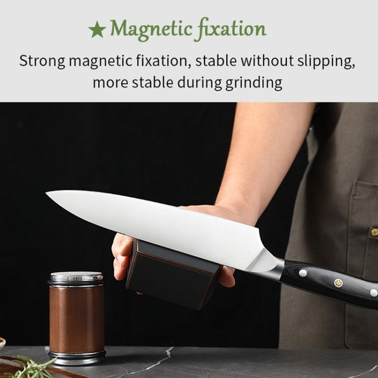 Rolling Knife Sharpener Wooden Roller Knife with Magnetic Angle 15/18/20/22 Degrees - Knife Sharpener by PMC Jewellery | Online Shopping South Africa | PMC Jewellery