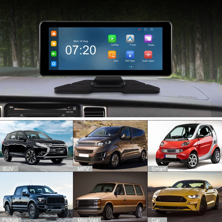 6.86 Inch 4KDVR Smart Screen Player, Specification: Standard+Reversing Camera - Car MP3 & MP4 & MP5 by PMC TechLife | Online Shopping South Africa | PMC TechLife | Buy Now Pay Later Mobicred