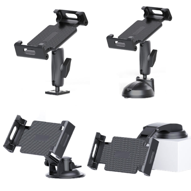 Multifunctional Car Dashboard Mobile Phone Folding Holder, Style: Suction Cup Base Type A - Car Holders by PMC TechLife | Online Shopping South Africa | PMC TechLife | Buy Now Pay Later Mobicred