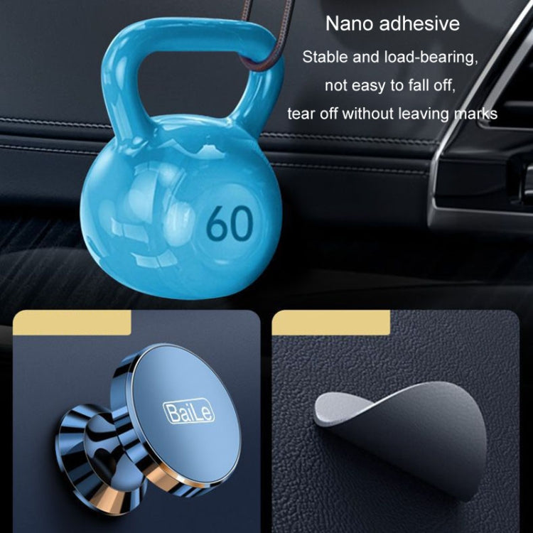 BaiLe Magnetic Car Phone Holder Universal Car Dashboard Fixed Navigation Bracket, Color: Buckle Black - Universal Car Holders by BaiLe | Online Shopping South Africa | PMC Jewellery | Buy Now Pay Later Mobicred