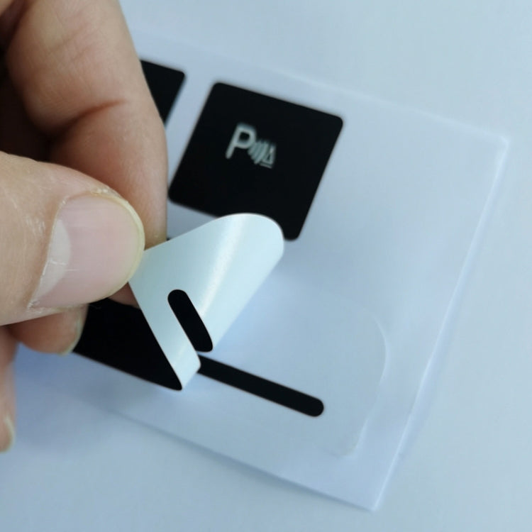For Audi A4 Emergency/Double Flash Button Cup Holder Button Repair Sticker, Left-Hand Drive Only(Without Card Box) - Decorative Sticker by PMC TechLife | Online Shopping South Africa | PMC TechLife | Buy Now Pay Later Mobicred