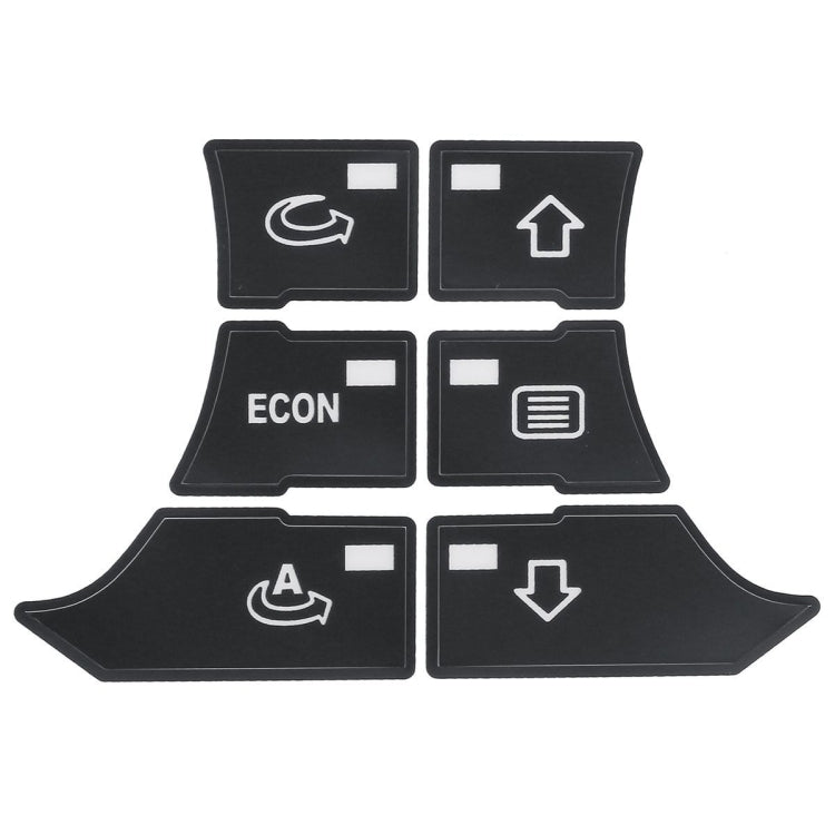 For Audi A3 Air Conditioning Panel Repair Sticker - Decorative Sticker by PMC TechLife | Online Shopping South Africa | PMC TechLife | Buy Now Pay Later Mobicred