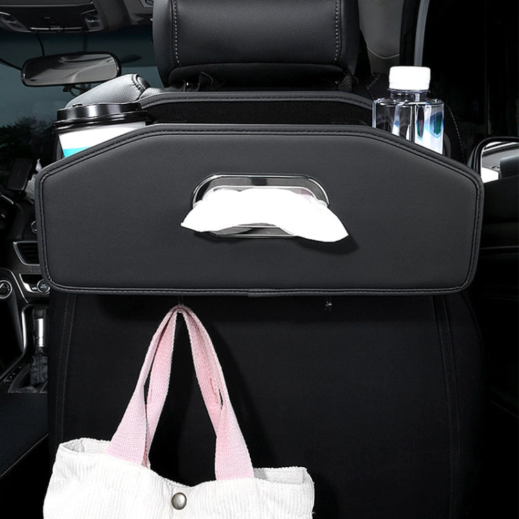 Auto Seatback Organizer Tissue Bag Car Rear Drainage Cup Holder(Black) - Stowing Tidying by PMC TechLife | Online Shopping South Africa | PMC TechLife | Buy Now Pay Later Mobicred