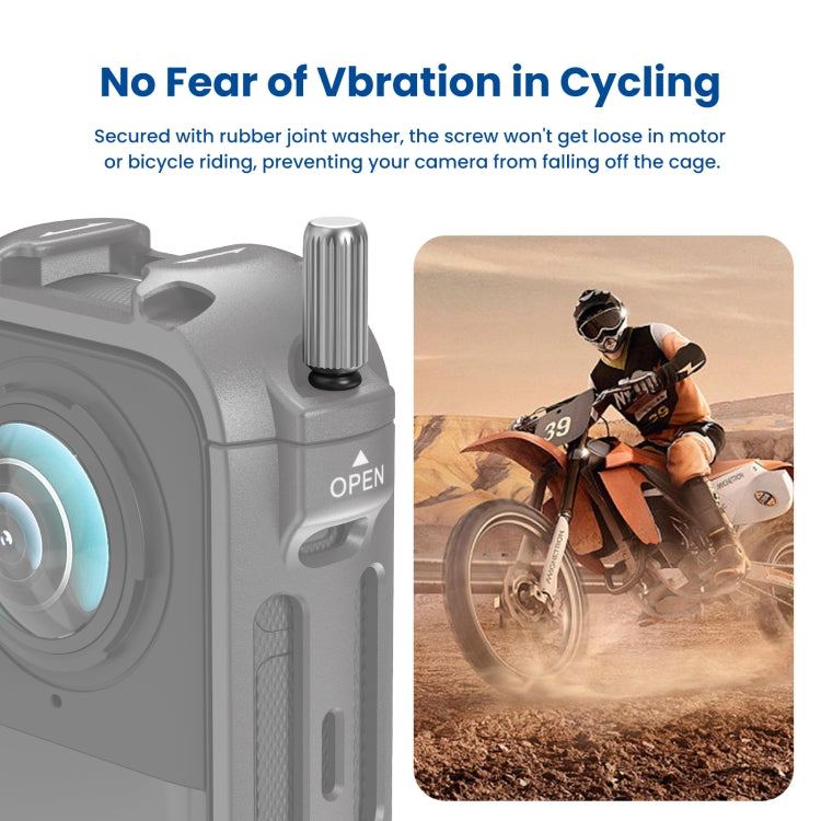 For Insta360 X4 aMagisn Metal Protective Housing Frame Quick Release Version - Mount & Holder by aMagisn | Online Shopping South Africa | PMC Jewellery | Buy Now Pay Later Mobicred