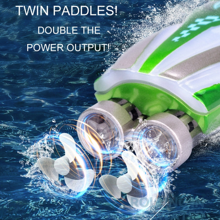 Children 2.4G Mini Remote Control Boat Summer Water Play Electrical Submarine Boys Toys(Green) - RC Boats by PMC Jewellery | Online Shopping South Africa | PMC Jewellery | Buy Now Pay Later Mobicred