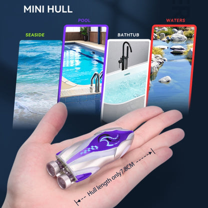 Children 2.4G Mini Remote Control Boat Summer Water Play Electrical Submarine Boys Toys(Red) - RC Boats by PMC Jewellery | Online Shopping South Africa | PMC Jewellery | Buy Now Pay Later Mobicred