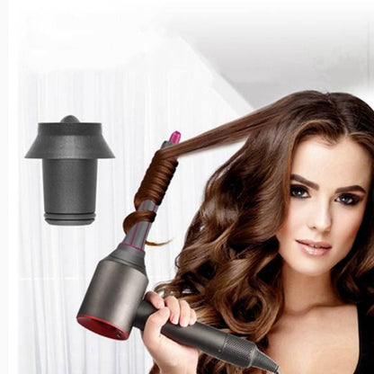 1pair Long Barrels +2 Adapters For Dyson Hair Dryer Curling Iron Accessories - Dyson Accessories by PMC Jewellery | Online Shopping South Africa | PMC Jewellery