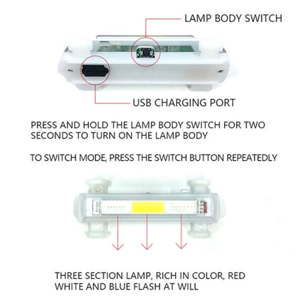 For DJI Mavic Air 2 Drone Arm Lights Variable Color LED Lighting - Others by PMC Jewellery | Online Shopping South Africa | PMC Jewellery