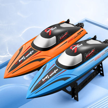 812 High-Speed RC Boat Large Horsepower Speedboat Long Endurance Waterproof Boys Water Toy Dual Batteries(Orange) - RC Boats by PMC Jewellery | Online Shopping South Africa | PMC Jewellery | Buy Now Pay Later Mobicred