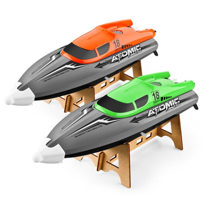 EB02 2.4G Wireless RC Boat Circulating Water-Cooled High-Speed Speedboat Racing Boat Model Toy(Orange) - RC Boats by PMC Jewellery | Online Shopping South Africa | PMC Jewellery | Buy Now Pay Later Mobicred