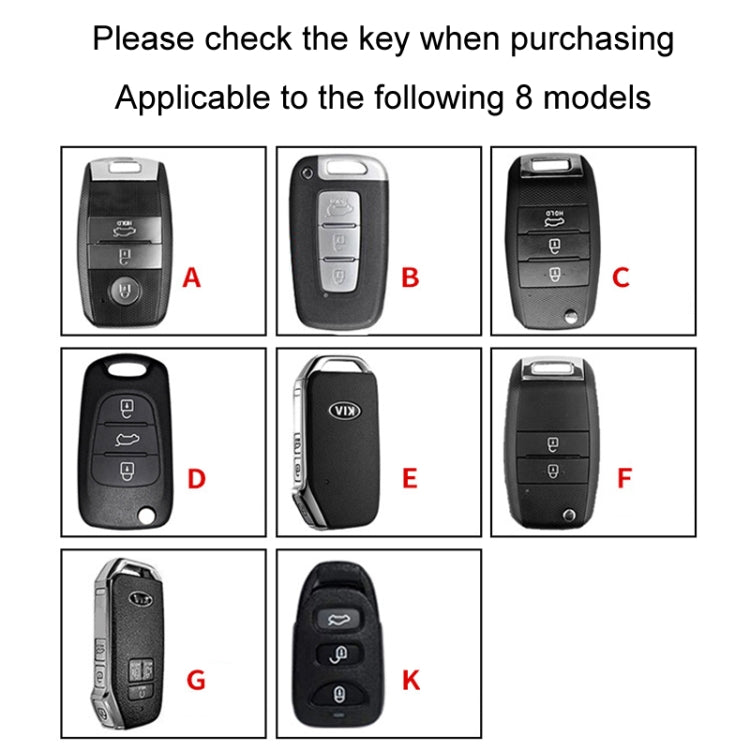 For Kia Car Key Cover Multifunctional Keychain Anti-lost Number Plate, Style: A - Car Key Cases by PMC TechLife | Online Shopping South Africa | PMC TechLife | Buy Now Pay Later Mobicred