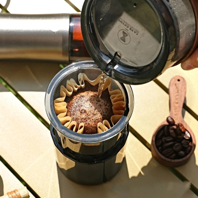 3 In 1 Pour Over Coffee Maker with Filter Cup for Camping Travel Office With Bag Brown - free shipping - PMC TechLife - Order now!