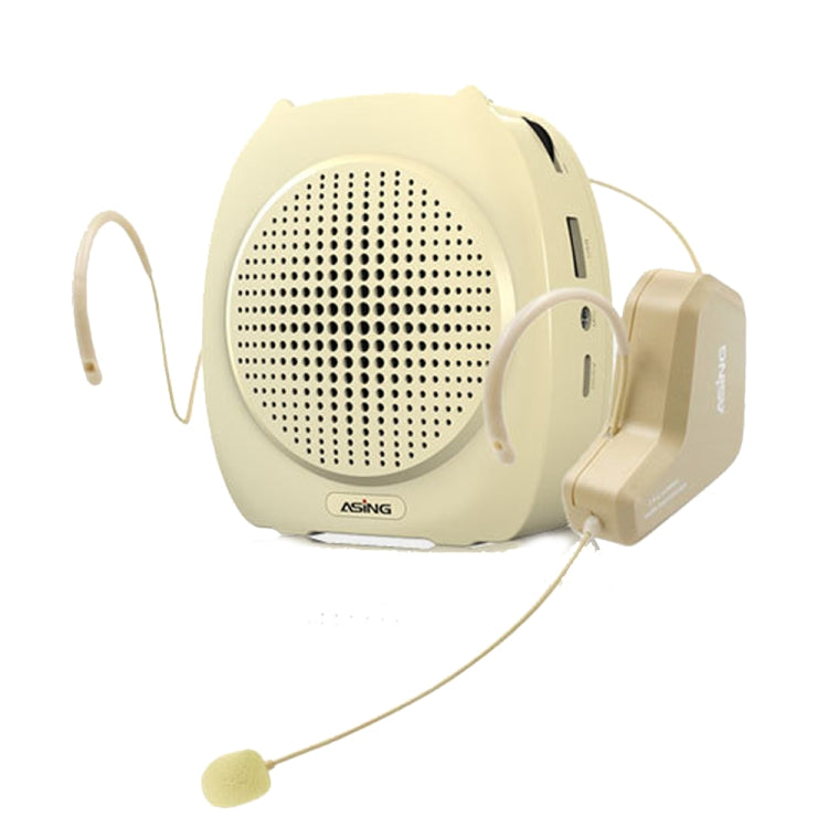 ASiNG S16  2.4G Wireless Voice Amplifier with Headset Microphone for Teachers Tour Guides With Strap Chain - free shipping - PMC Jewellery - Order now!