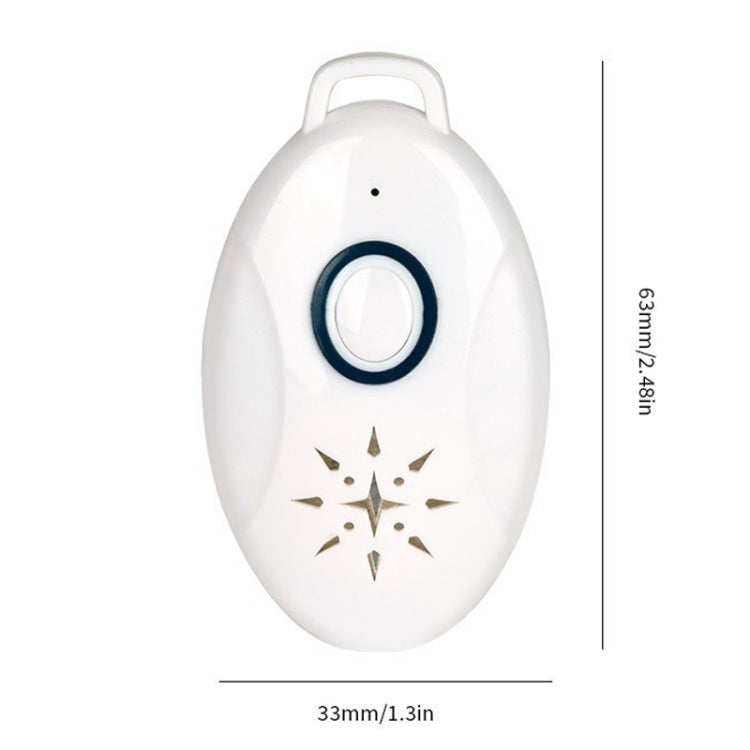 Mini USB Rechargeable Fly Repeller Outdoor Portable Mobile Mosquito Repellent Device(White) - Repellents by PMC TechLife | Online Shopping South Africa | PMC TechLife | Buy Now Pay Later Mobicred