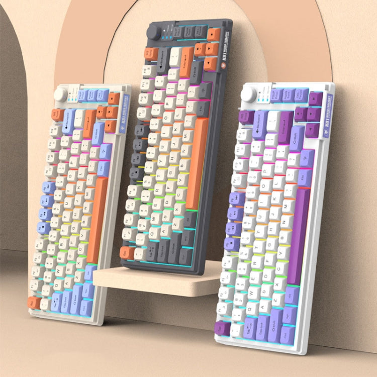 XUNSVFOX K81 Laptop Gaming Office Wired Illuminated Keyboard(Shimmer) - free shipping - PMC Jewellery - Order now!