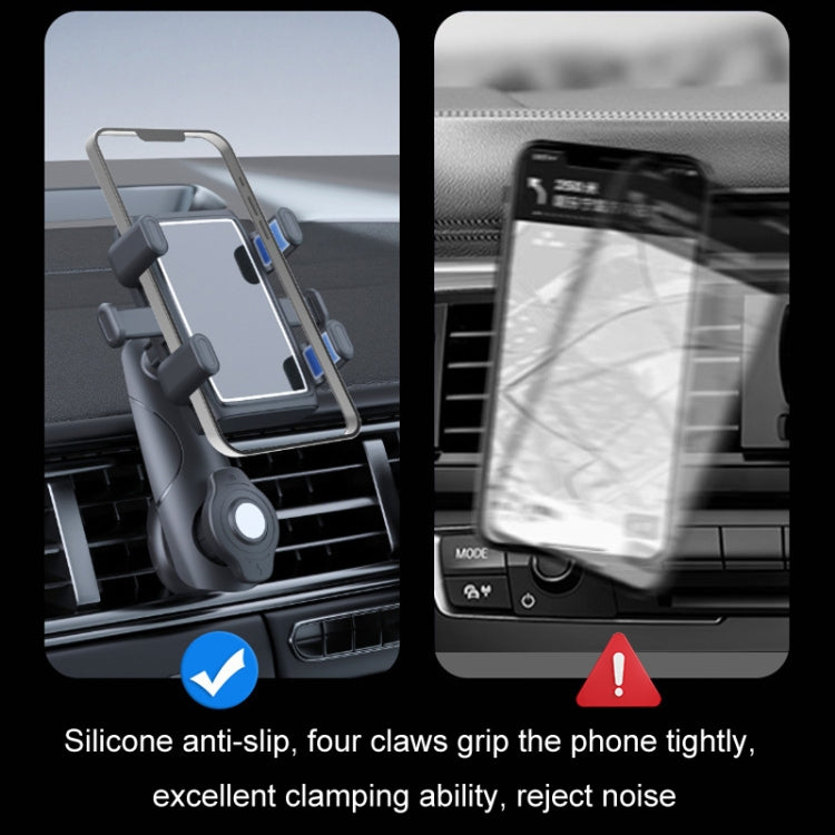 Car Multifunctional 360-degree Rotating Mobile Phone Holder(Air Outlet Model) - Car Holders by PMC TechLife | Online Shopping South Africa | PMC TechLife | Buy Now Pay Later Mobicred