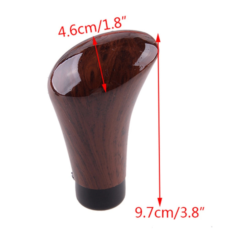 Walnut Car Shift Lever Handle Gear Head(Wood Grain) - Shift Knob by PMC TechLife | Online Shopping South Africa | PMC TechLife | Buy Now Pay Later Mobicred