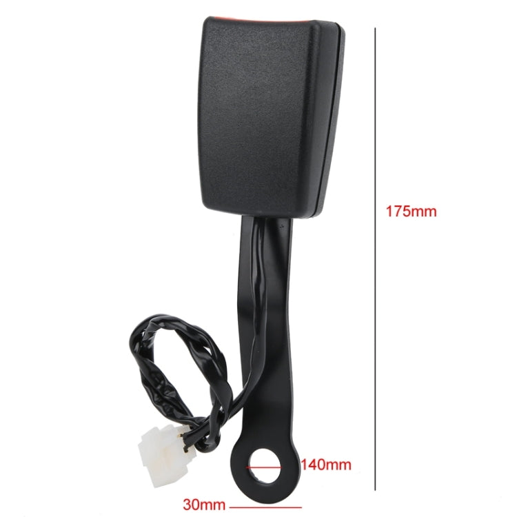 Car Seat Belt Socket with Alarm Wire Base(Q19) - Seat Belts & Padding by PMC Jewellery | Online Shopping South Africa | PMC Jewellery