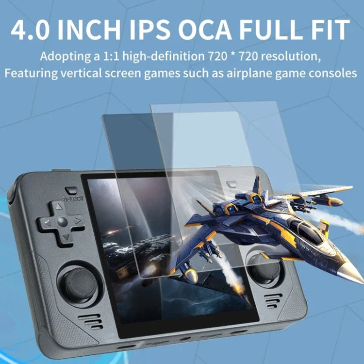 POWKIDDY RGB30  4 Inch IPS Screen Handheld Game Console Built In WIFI＋Bluetooth 16GB+64GB(White) - free shipping - PMC Jewellery - Order now!