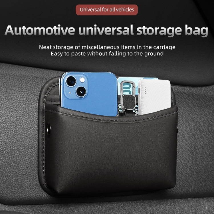 Adhesive Multifunctional Storage Bag for Car Center Console(Red) - Stowing Tidying by PMC TechLife | Online Shopping South Africa | PMC TechLife | Buy Now Pay Later Mobicred