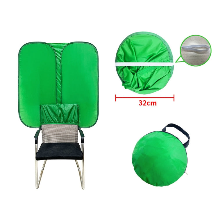 Live E-sports Double-sided Background Cutout Green Screen For Chair(0.42kg) - Solid Color by PMC TechLife | Online Shopping South Africa | PMC TechLife | Buy Now Pay Later Mobicred