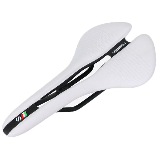 TOSEEK Mountain Bike Saddle Road Bicycle Seat Accessories, Color: White - Bicycle Saddle by TOSEEK | Online Shopping South Africa | PMC Jewellery | Buy Now Pay Later Mobicred