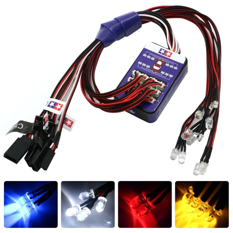 12 LED Lighting Kit Steering Brake for 1/10 Scale Models RC Car - Others by PMC Jewellery | Online Shopping South Africa | PMC Jewellery | Buy Now Pay Later Mobicred