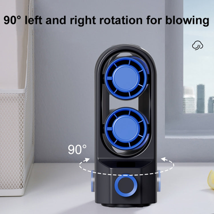 Intelligent Digital Display 100-Speed Stepless Speed Desktop Shaking Head Tower Fan(White) - Electric Fans by PMC TechLife | Online Shopping South Africa | PMC TechLife | Buy Now Pay Later Mobicred