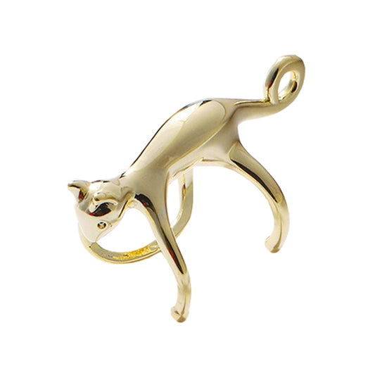 Cute Cats Earrings Ladies No Ear Hole Eared Bone Clip(Gold Model 1) - Stud Earrings & Earrings by PMC Jewellery | Online Shopping South Africa | PMC Jewellery | Buy Now Pay Later Mobicred