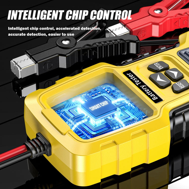 FOXSUR 12V/24V Automotive Lead-acid Battery Internal Resistance Rapid Analyzer(Yellow) - Electronic Test by FOXSUR | Online Shopping South Africa | PMC TechLife | Buy Now Pay Later Mobicred