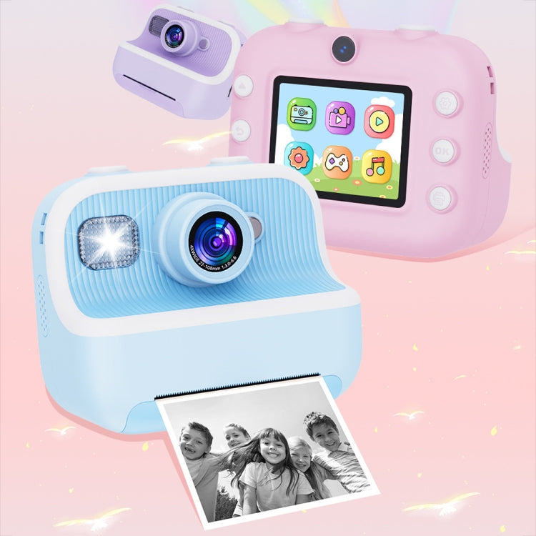 M8 2.4-Inch 1080P HD 2400W Pixel Dual-Camera Children Thermal Printing Camera, Color: Blue - Children Cameras by PMC Jewellery | Online Shopping South Africa | PMC Jewellery | Buy Now Pay Later Mobicred