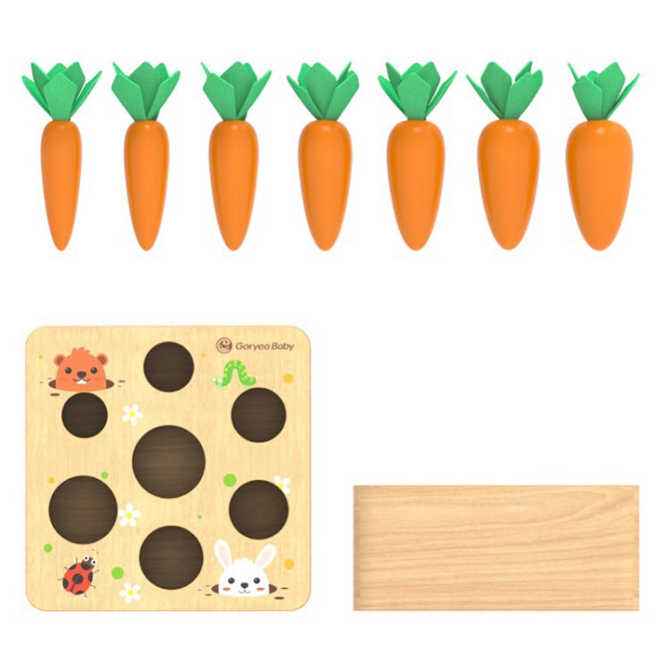 Goryeobaby Children Simulation Pulling Carrot Toy Kindergarten Sensory Educational Toy(Radish Color) - Early Education Toys by Goryeobaby | Online Shopping South Africa | PMC Jewellery | Buy Now Pay Later Mobicred