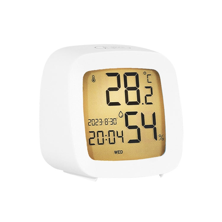 Multifunctional Temperature and Humidity LCD Clock Home Bedside Alarm Clock(2205 White) - Alarm Clocks by PMc TechLife | Online Shopping South Africa | PMc TechLife | Buy Now Pay Later Mobicred